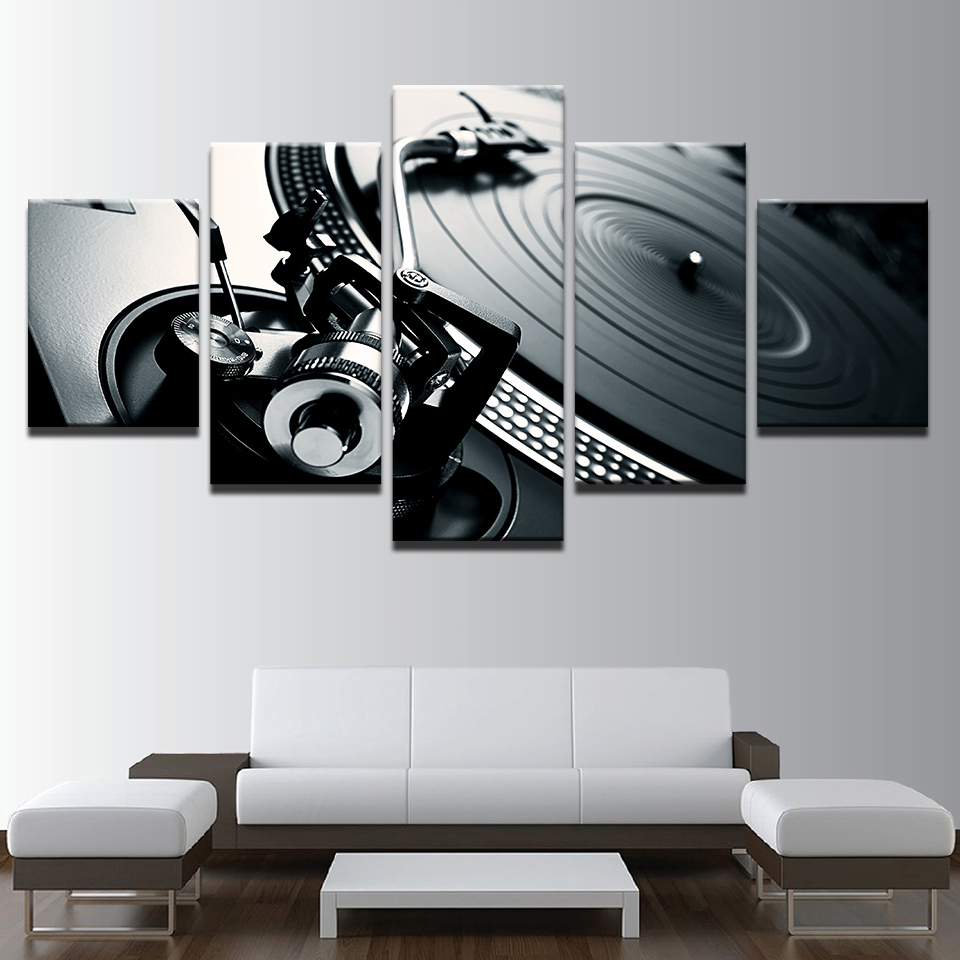 Picture Of Musical Instrument - Canvas Pictures Home Wall Art Framework