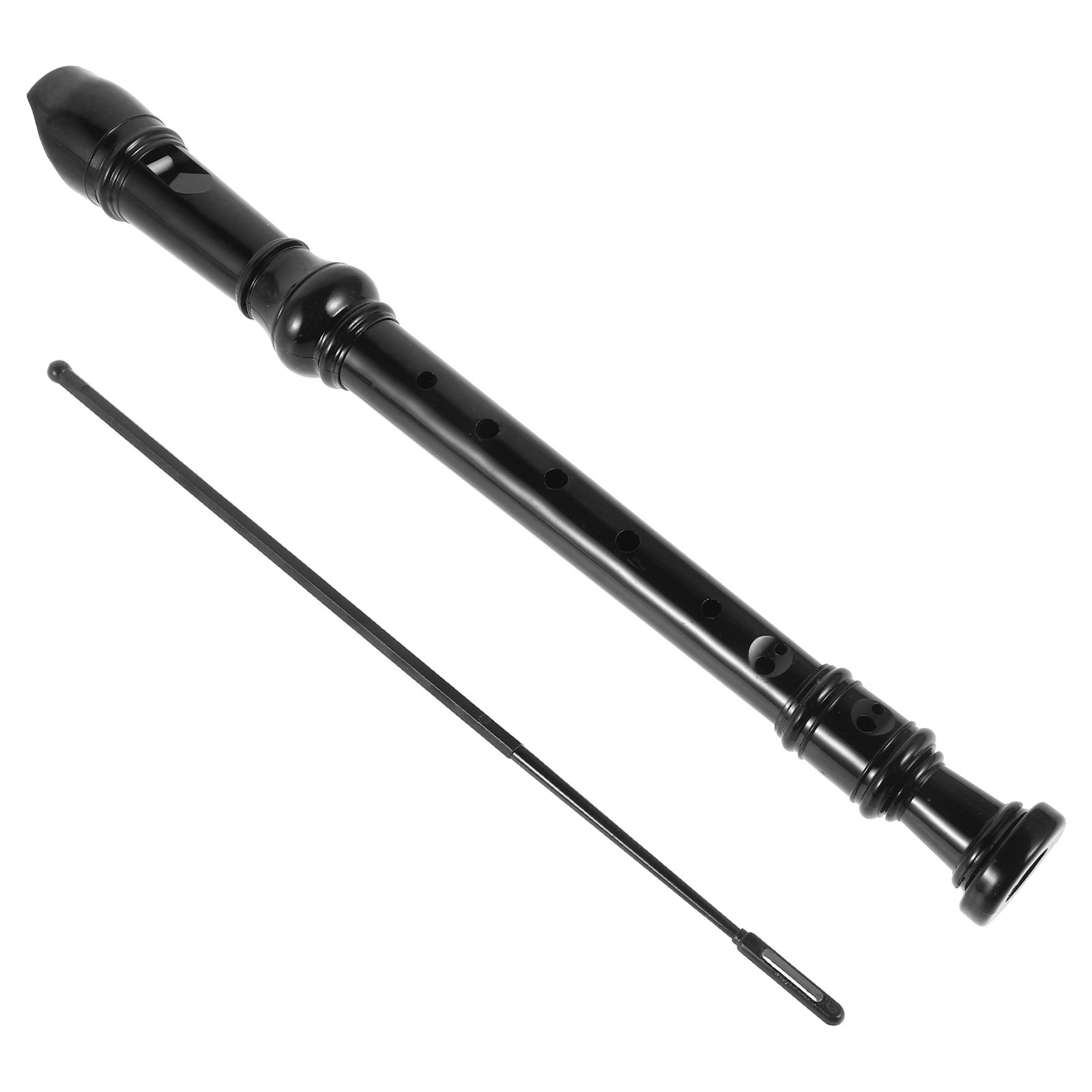 8 Hole Black Transparent ABS R - огляд і ціна Soprano Recorder Plastic