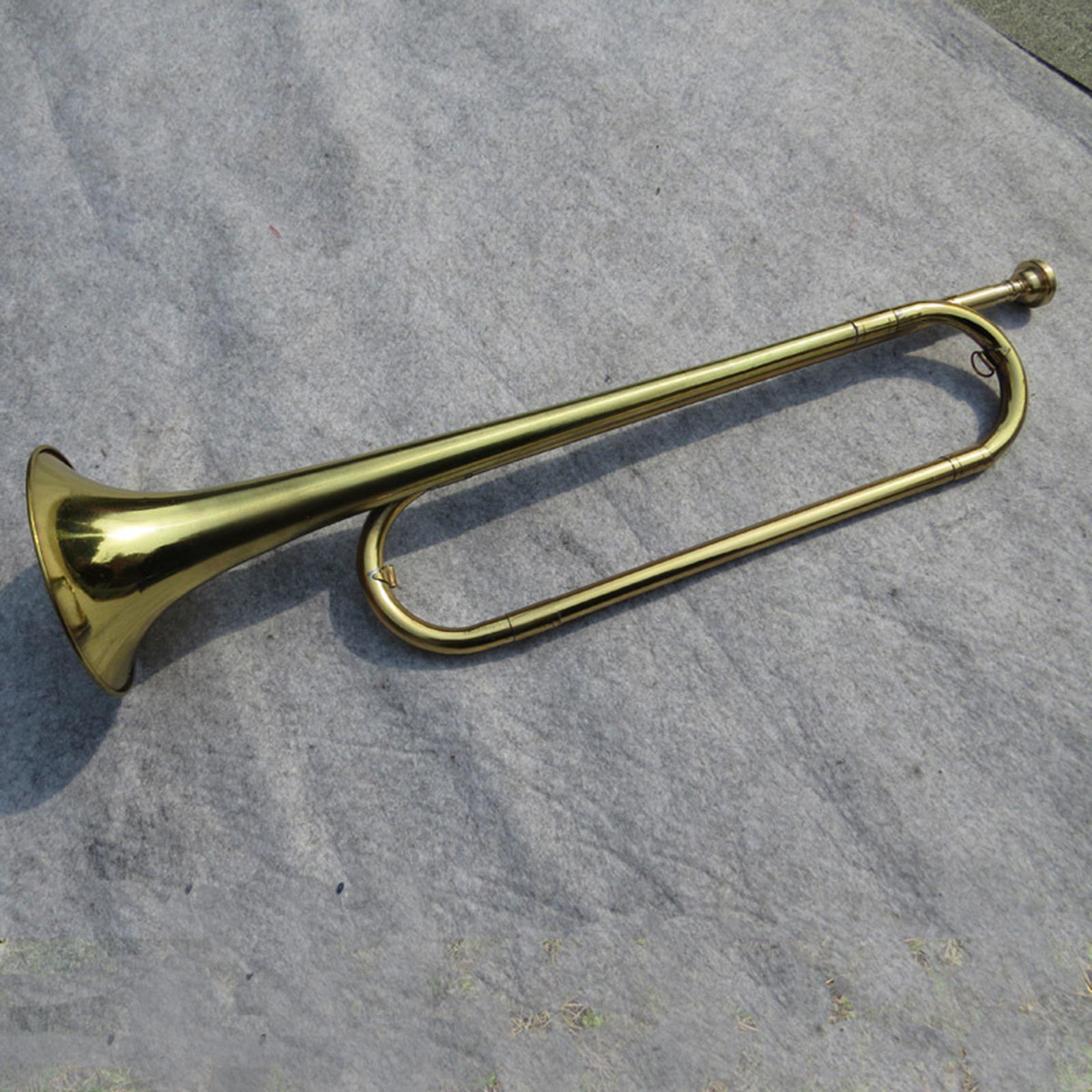 Brass Bugle Trumpet C Flat Mar - огляд і ціна Musical Instrument Bugle