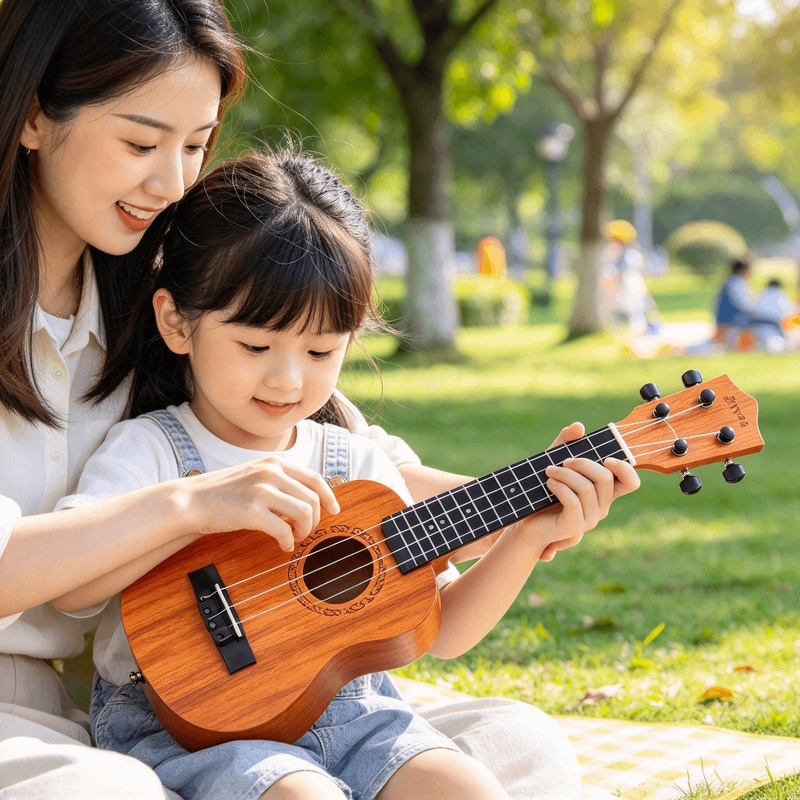 35cm Simulated Kids Ukulele Gu - огляд і ціна Musical Instrument Harmonium
