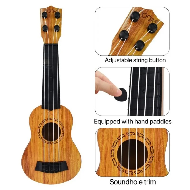35cm Simulated Kids Ukulele Gu - огляд і ціна Musical Instrument Harmonium