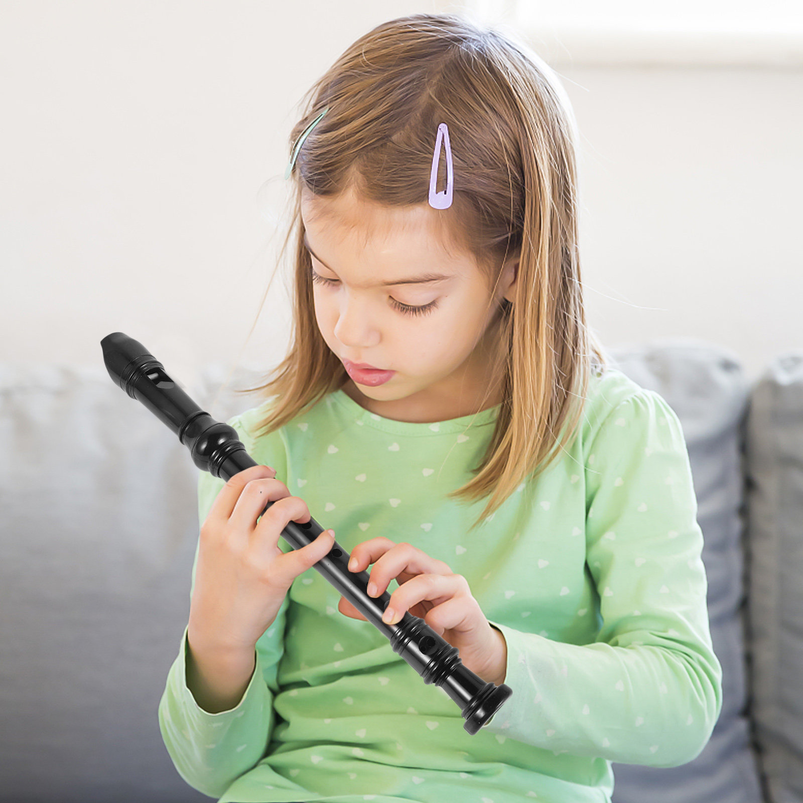 Soprano Recorder 8 Hole Transp - огляд і ціна Soprano Recorder Plastic