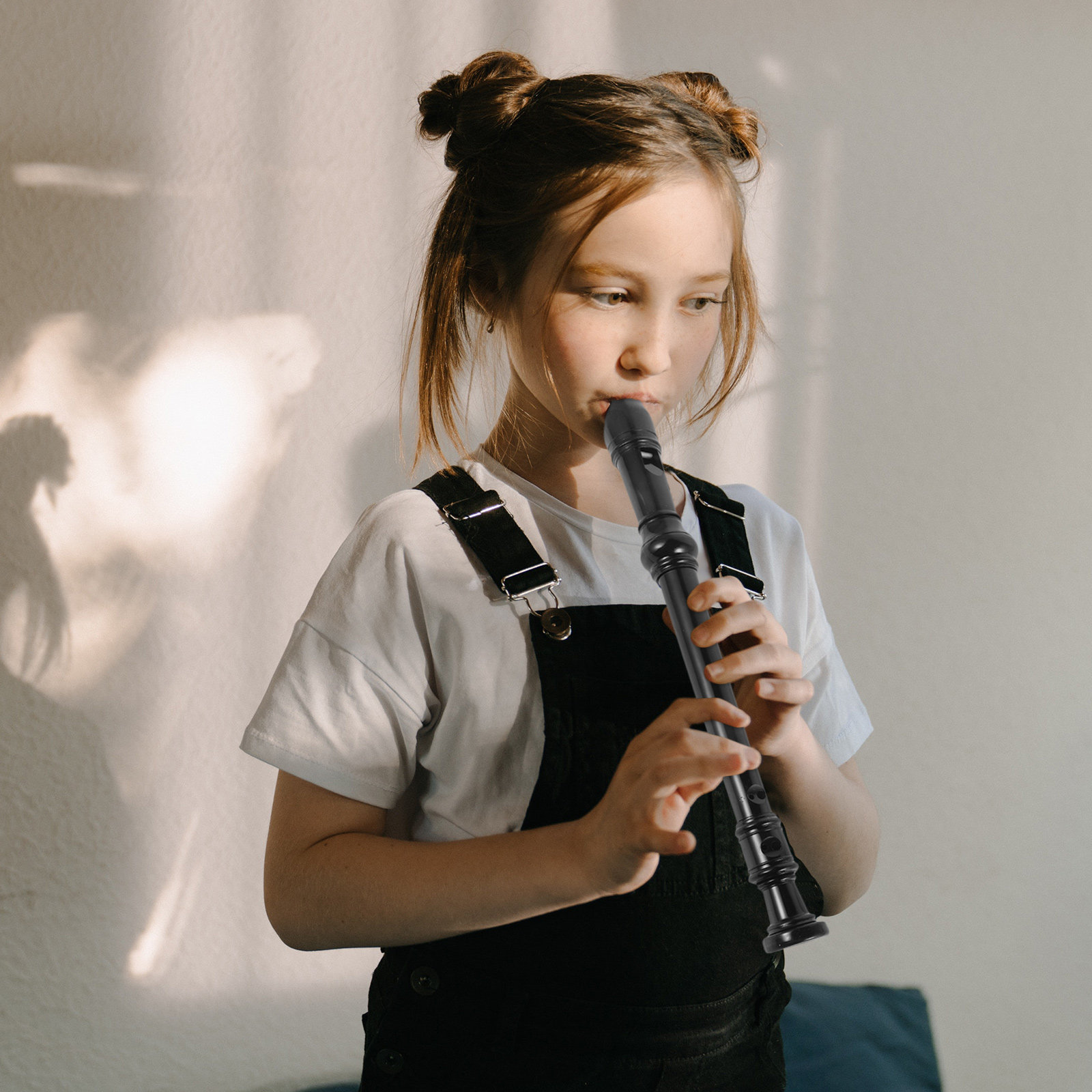 8 Hole Black Transparent Sopra - огляд і ціна Soprano Recorder Plastic