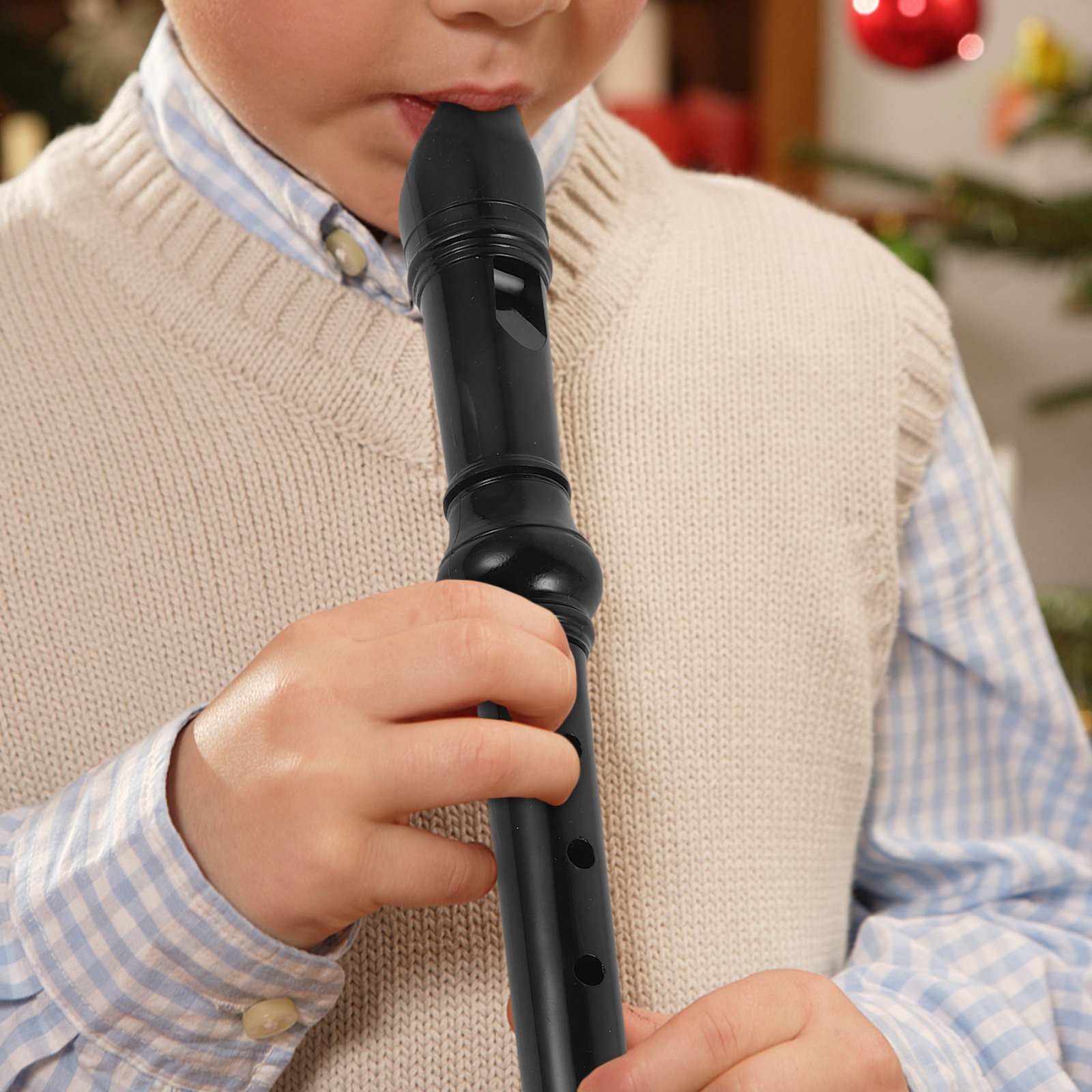 8 Hole Black Transparent Sopra - огляд і ціна Soprano Recorder Plastic